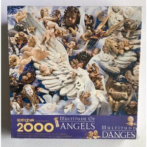 Case-Tete SPRINGBOK Multitude of Angels 34×42 IN 2000 Piece‎ Jigsaw puzzle